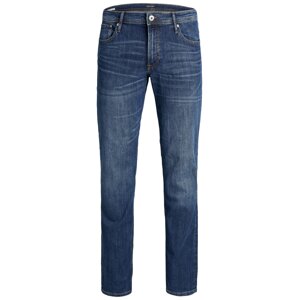 Jack & Jones Plus Džínsy 'JJTim'  modrá denim