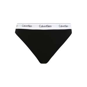 Calvin Klein Underwear Plus Tangá  čierna / biela