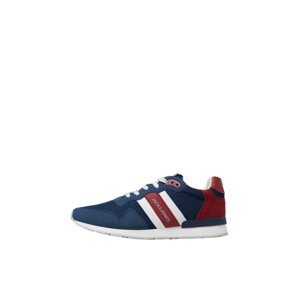 JACK & JONES Nízke tenisky 'Stellar'  tmavomodrá / červená / biela