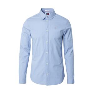 Tommy Jeans Košeľa  svetlomodrá / krvavo červená / biela