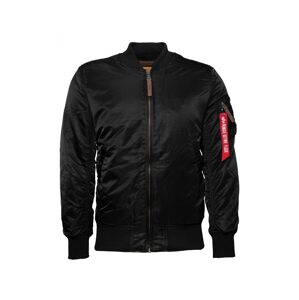 ALPHA INDUSTRIES Prechodná bunda 'Alpha'  červená / čierna
