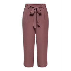 ONLY Nohavice 'ONLWinner'  čokoládová / rosé