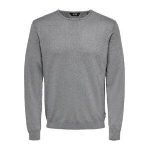 Only & Sons Sveter 'ONSWyler'  sivá melírovaná
