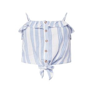ABOUT YOU Curvy Top 'Lissi'  modrá / biela