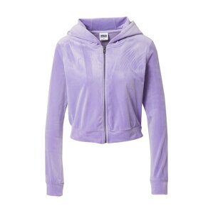 Urban Classics Tepláková bunda  tmavofialová