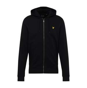 Lyle & Scott Tepláková bunda  žltá / čierna