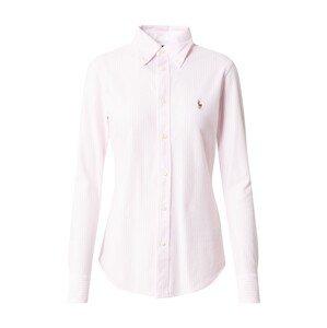 Polo Ralph Lauren Blúzka 'Heidi'  ružová / biela