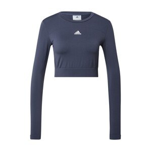 ADIDAS SPORTSWEAR Funkčné tričko  námornícka modrá / biela