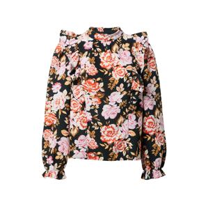 Dorothy Perkins Blúzka  oranžová / ružová / čierna