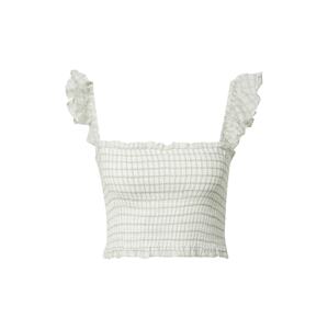 MINKPINK Top 'OXLEY'  pastelovo zelená / šedobiela
