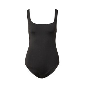 Nasty Gal Košeľové body  čierna
