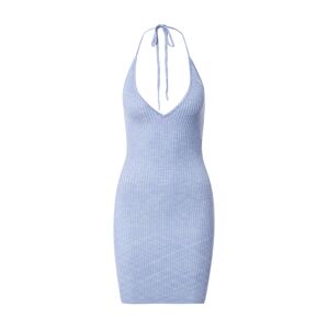 Abercrombie & Fitch Pletené šaty  svetlomodrá