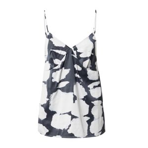 PULZ Jeans Top 'CALLA'  čierna / biela