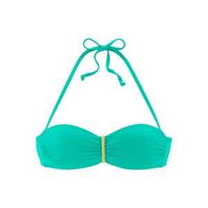 VENICE BEACH Bikinový top  žltá / mätová