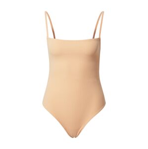Abercrombie & Fitch Košeľové body  svetlooranžová