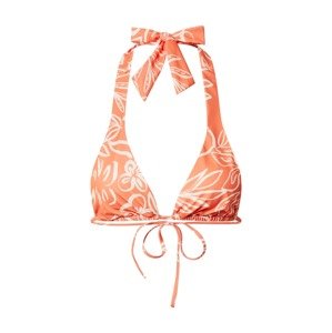 ETAM Bikinový top 'TAILA'  koralová / biela