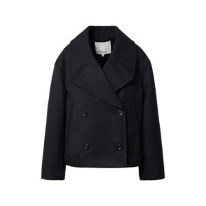 3.1 Phillip Lim Prechodný kabát  námornícka modrá