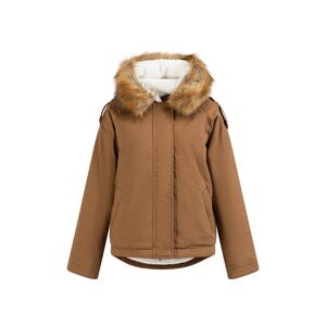 DreiMaster Vintage Zimná bunda  koňaková / biela
