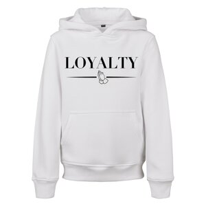 Mister Tee Mikina 'Loyalty'  čierna / biela