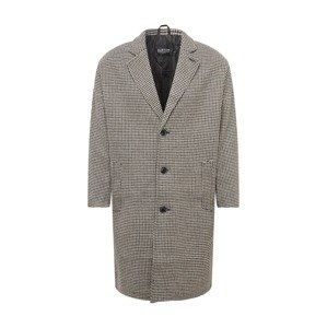 BURTON MENSWEAR LONDON Prechodný kabát  čierna / biela