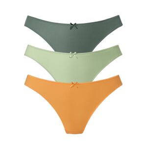 PETITE FLEUR Tangá  zelená / oranžová