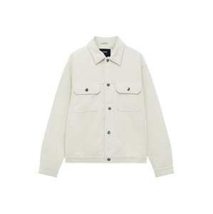 Pull&Bear Prechodná bunda  biela