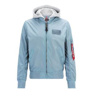 ALPHA INDUSTRIES Prechodná bunda 'MA-1 TT'  dymovo šedá / sivá melírovaná