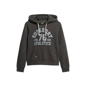 Superdry Mikina  modrosivá / čierna