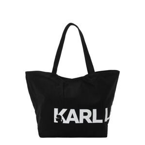 Karl Lagerfeld Shopper 'Essential'  čierna / biela