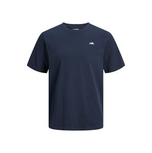 JJ Rebel Tričko  tmavomodrá / biela