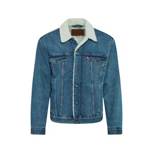 LEVI'S ® Prechodná bunda  modrá denim / biela