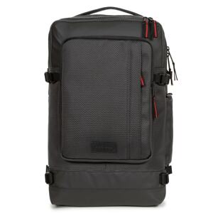 EASTPAK Batoh 'Tecum'  sivá / ohnivo červená