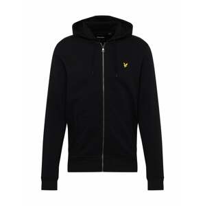 Lyle & Scott Tepláková bunda  žltá / čierna