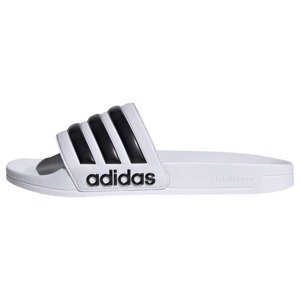 ADIDAS ORIGINALS Šľapky 'Adilette'  čierna / biela