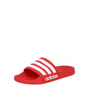 ADIDAS ORIGINALS Šľapky 'Adilette'  červená / biela