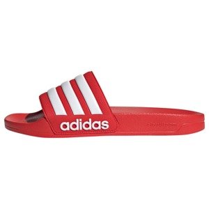 ADIDAS ORIGINALS Šľapky 'Adilette'  červená / biela