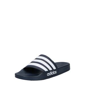 ADIDAS ORIGINALS Šľapky 'Adilette'  tmavomodrá / biela