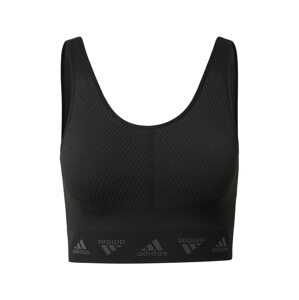 ADIDAS SPORTSWEAR Športová podprsenka  sivá / čierna
