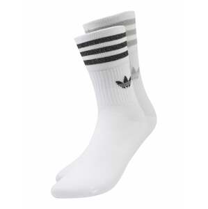 ADIDAS ORIGINALS Ponožky  svetlosivá / čierna / biela