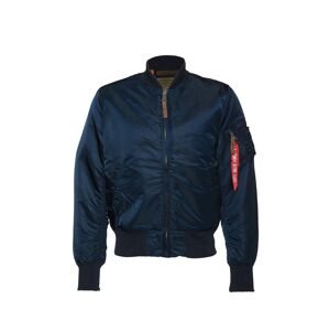 ALPHA INDUSTRIES Prechodná bunda  tmavomodrá