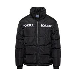 Karl Kani Prechodná bunda 'Essential'  čierna / biela