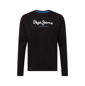Pepe Jeans Tričko 'EGGO'  tyrkysová / čierna / biela