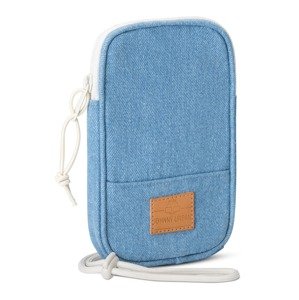 Johnny Urban Taška cez rameno 'Josh'  modrá denim / karamelová / biela