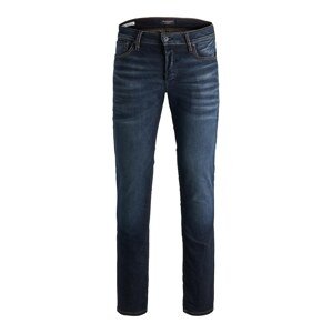 JACK & JONES Džínsy 'Clark'  tmavomodrá