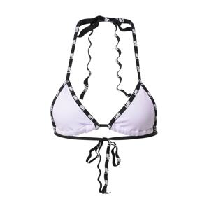 Lapp the Brand Športový bikinový top  svetlofialová / čierna / biela