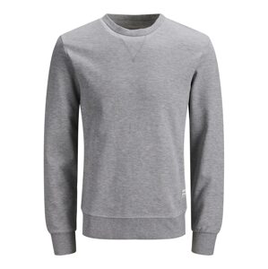 Jack & Jones Plus Mikina  sivá melírovaná