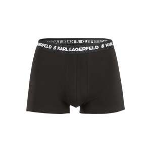 Karl Lagerfeld Boxerky  čierna / biela