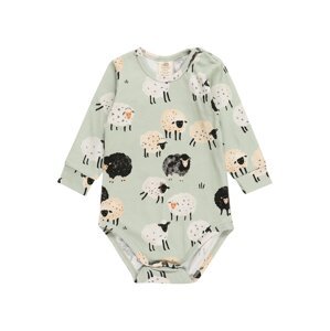 Walkiddy Body  pastelovo zelená / broskyňová / čierna / biela