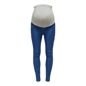 Only Maternity Jeggings 'Rain'  modrá denim / biela