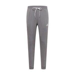 ADIDAS PERFORMANCE Športové nohavice 'Entrada 22'  tmavosivá / biela